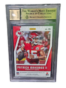 2018 Score Inscriptions Patrick Mahomes II