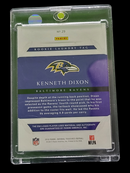 2017 Panini National Treasures Kenneth Dixon