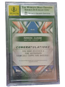 2017 Topps Fire Autographs Aaron Judge