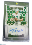 2025 Panini Mosaic Football Showtime Signatures Joe Namath
