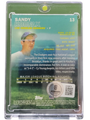 2016 Topps Stadium Club Sandy Koufax