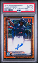 2024 Bowman Chrome Orange Shimmer Vladi Guerrero