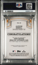 2024 Topps Tier One Red Foil Jackson Merrill