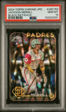 2024 Topps Chrome Update Black RayWave Jackson Merrill
