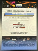 2026 Topps Cosmic Chrome Bron Breakker Galactic Orange Auto /25