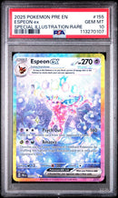 2025 Pokemon Scarlet and Violet Prismatic Evolutions Special Illustration Rare Espeon Ex