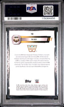 2025 Topps Chrome WWE Black & Gold Refractor the Rock