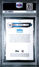 2025 Topps Chrome WWE Purple Geometric Roman Reigns