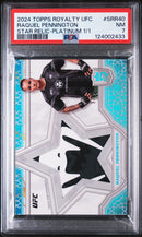 2024 Topps Royalty UFC Star Relics Platinum 1/1 Raquel Pennington