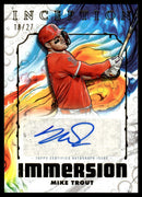 2025 Inception Mike Trout Immersion Auto /27