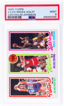 1980 Topps Scoring Leader Jan Van Breda Kolff/Julius Erving/Magic Johnson