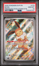 2025 Pokemon Scarlet and Violet Prismatic Evolutions Elite Trainer Box Eevee