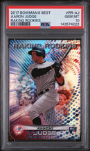 2017 Bowman's Best Raking Rookies Aaron Judge