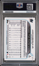 2022 Topps Chrome Sapphire Edition Red Jazz Chisholm Jr.