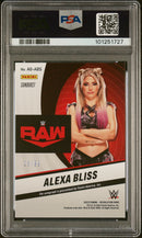 2023 Panini Revolution WWE Autograph Sunburst Alexa Bliss