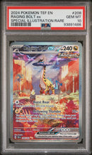 2024 Pokemon Scarlet and Violet Temporal Forces Special Illustration Rare Raging Bolt Ex