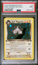 2000 Pokemon Team Rocket 1st Edition Holo Dark Magneton