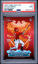 2025 Panini Three and Two Downtown Dylan Crews