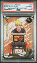 2025 Kayou Naruto Smriti Collectible Card Heaven Scroll Series 1 Promo Psa Exclusive Naruto Uzumaki