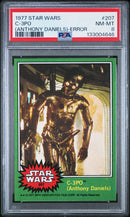 1977 Star Wars Anthony Daniels Error C-3po