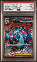 2025 Pokemon Mega Dream Ex High Class Expansion Japanese Mega Attack Rare Mega Charizard X Ex