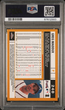 2002 Topps Chrome Gold Refractor Greg Maddux