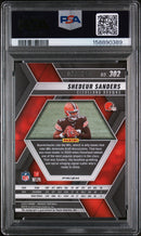 2025 Panini Mosaic Autograph-Red Shedeur Sanders