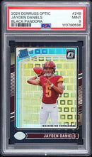 2024 Donruss Optic Rated Rookie Black Pandora Jayden Daniels