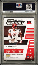 2021 Panini Chronicles Elite Turn of the Century Autographs Gold Ja'Marr Chase