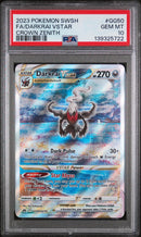 2023 Pokemon Sword and Shield Crown Zenith Galarian Gallery Darkrai Vstar