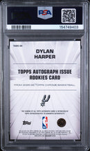 2025 Chrome Autograph Issue Rookies Green Refractors Dylan Harper