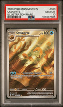 2023 Pokemon Scarlet and Violet 151 Illustration Rare Omanyte