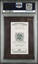 2023 Topps Allen & Ginter Framed Mini Autograph Black Frame Bobby Witt Jr.