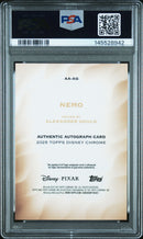2025 Topps Chrome Disney Disney Chrome 2025 Authentic Autographs Gold Refractor Alexander Gould Nemo