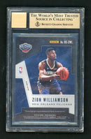 2019 Panini Prizm Rookie Signatures Silver Prizm Zion Williamson