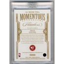 2021 Panini Flawless Momentous Autographs Trae Young