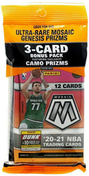 2020-21 Panini Mosaic NBA Multi Pack Cello Box