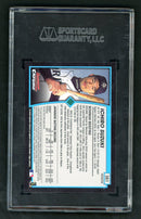 2001 Bowman Chrome Refractor Ichiro Suzuki