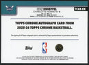 2025 Topps Chrome Kon Knueppel Rookie Autograph
