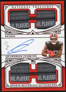 2025 Panini National Treasures Quinshon Judkins Quad Laundry Tag Auto 1/1