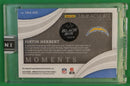 2022 Panini Immaculate IMA-JHE Justin Herbert Moments Chargers Auto