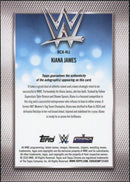 2026 Topps Chrome WWE BCA-KIJ Kiana James Auto 02/10