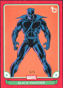 2026 Topps Marvel Brooklyn Collection Black Panther Red 3/5