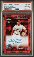2024 Topps Chrome Sapphire Red Kyren Paris