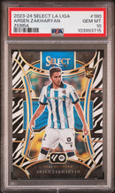 2023 Panini Select La Liga Zebra Arsen Zakharyan