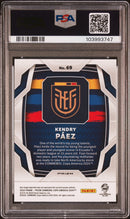 2024 Panini Prizm Conmebol Copa America Zebra Prizm Kendry Paez