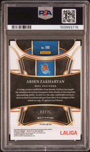 2023 Panini Select La Liga Zebra Arsen Zakharyan