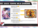 2023 Topps Chrome Major League Soccer Hobby 12 Box Case