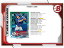 2024 Bowman Baseball Jumbo 8 Box Case