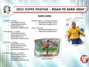 2023 Topps Pristine Road To Euro 2024 Soccer Hobby 8 Box Case